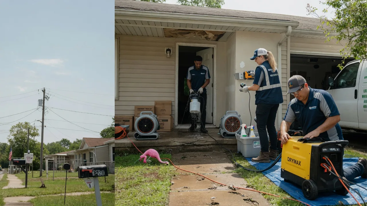 Storm Damage Water Removal in Whitefield, OK near me